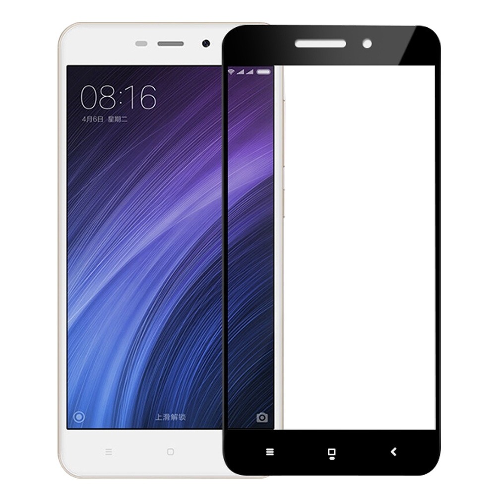 Xiaomi Redmi 4A MOFI Προστατευτικό Τζαμάκι Μαύρο 0.3mm 9H Hardness 2.5D Explosion-proof Full Screen Tempered Glass Black