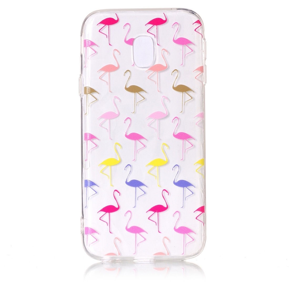 Samsung Galaxy J3 2017 Θήκη Σιλικόνης Χαριτωμένα Φλαμίνγκο Silicone Case