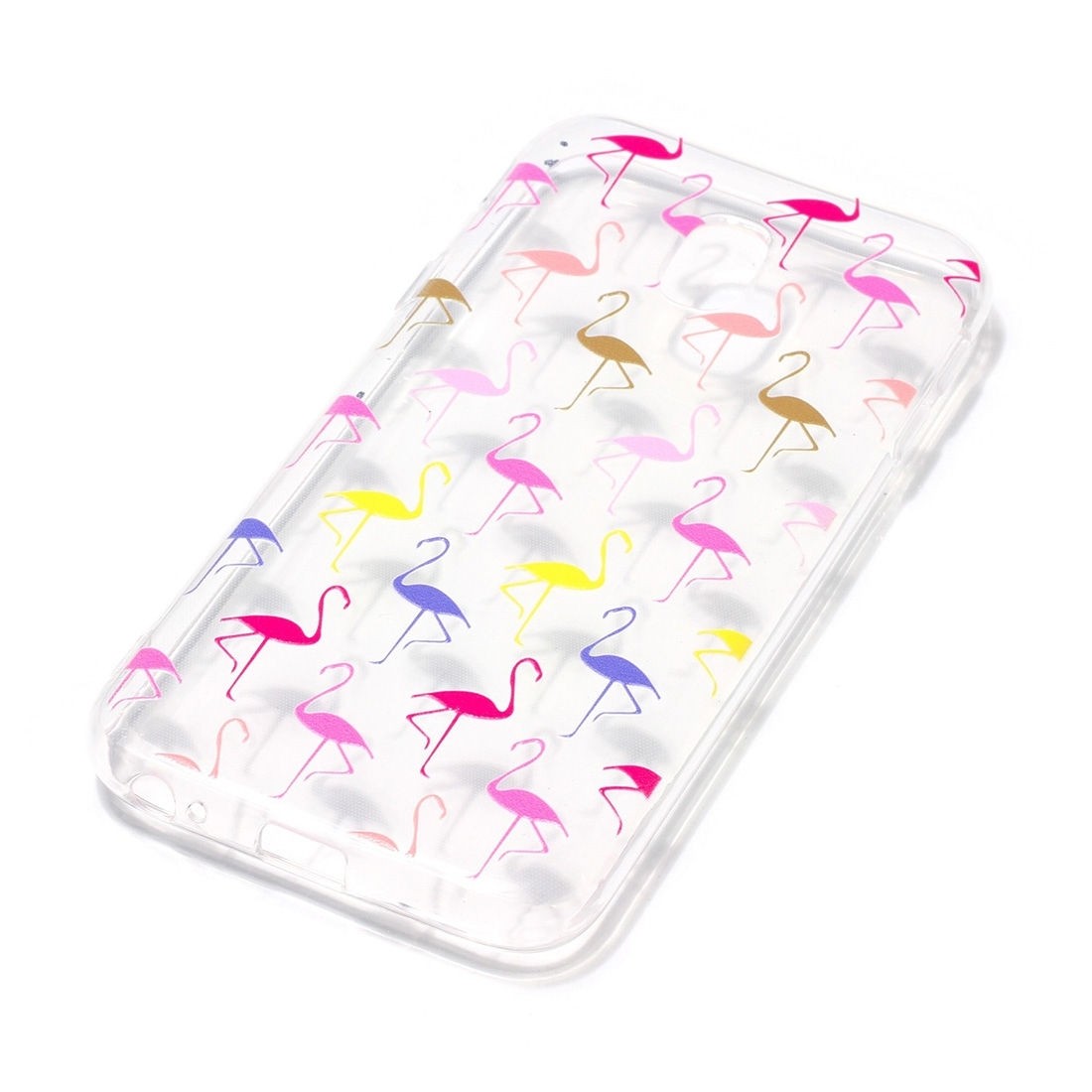 Samsung Galaxy J3 2017 Θήκη Σιλικόνης Χαριτωμένα Φλαμίνγκο Silicone Case