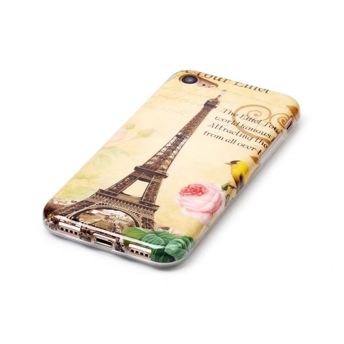 iPhone SE 2022 / SE 2020 / 8 / 7 Θήκη Σιλικόνης Άνοιξη Στο Παρίσι Silicone Case