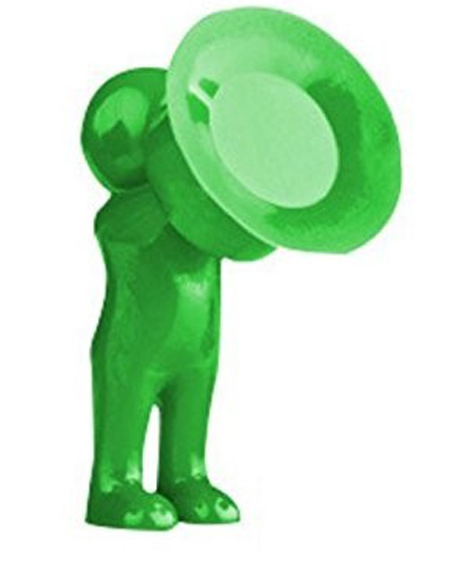 Phone Holder 3D Άνθρωπος Στήριγμα Πράσινο