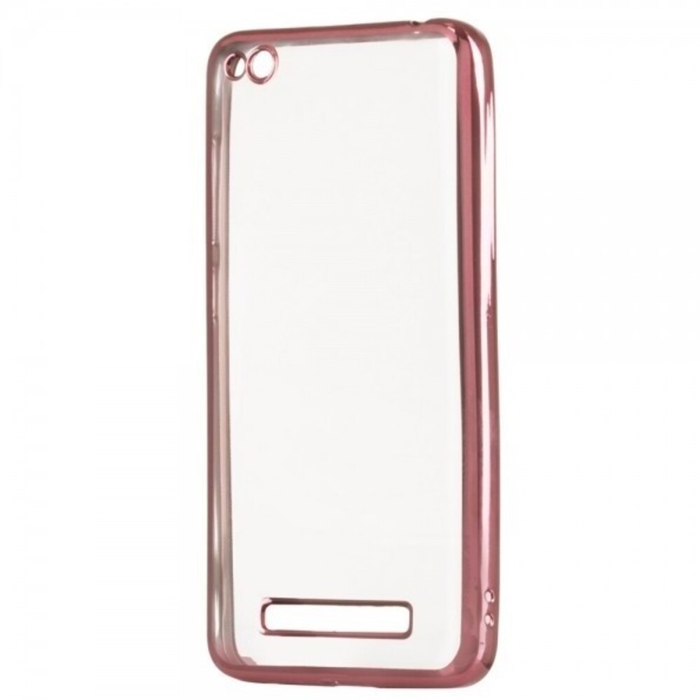 Forcell Xiaomi Redmi 4X Θήκη Σιλικόνης Διάφανη - Pink