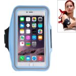 Sport Armband Εως 5.5'' Με Θέση Για Κλειδιά Και HandsFree Case with Earphone Hole and Key Μπλε