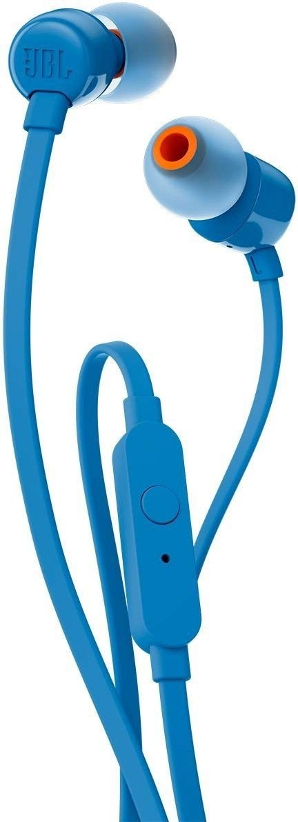 Handsfree JBL T-110 in-Ear Headphones stereo Blue