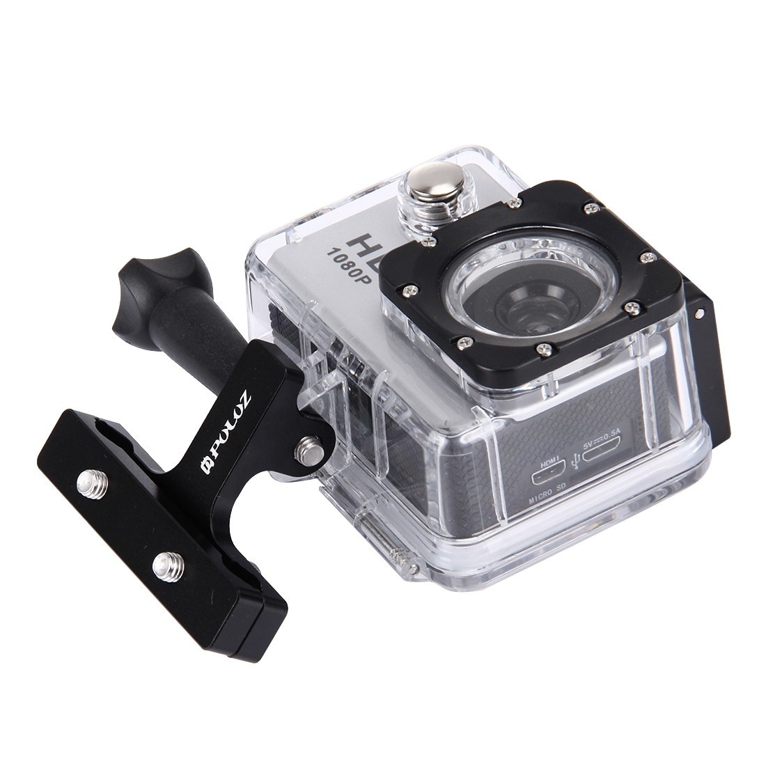 PULUZ Βάση Ποδηλάτου Aluminium Alloy Bike Seat Cushion Mount for All GoPro and Other Action Cameras (PU181B)