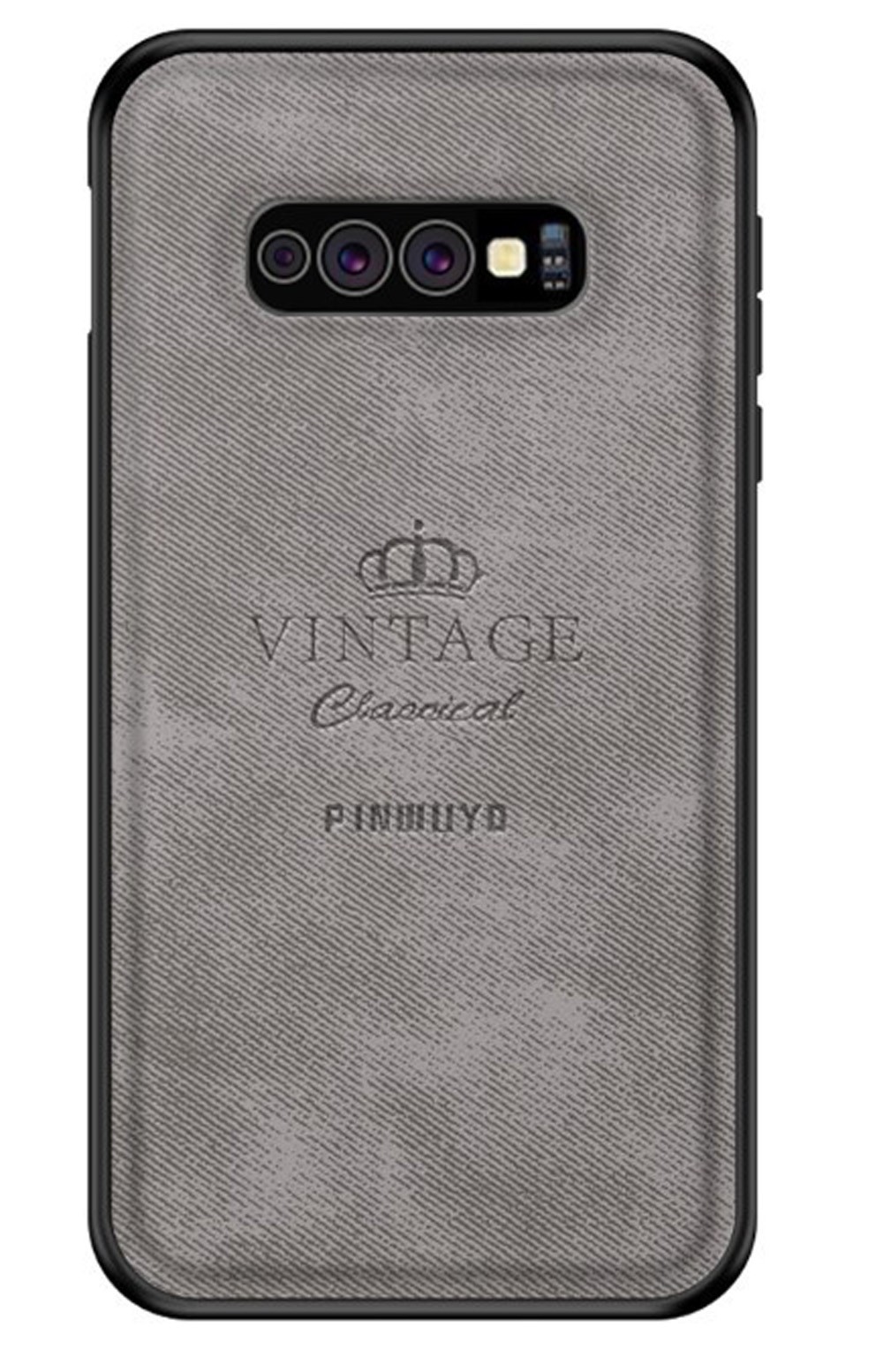 Pinwuyo Samsung Galaxy S10e Shockproof Waterproof Θήκη Σιλικόνης - Grey