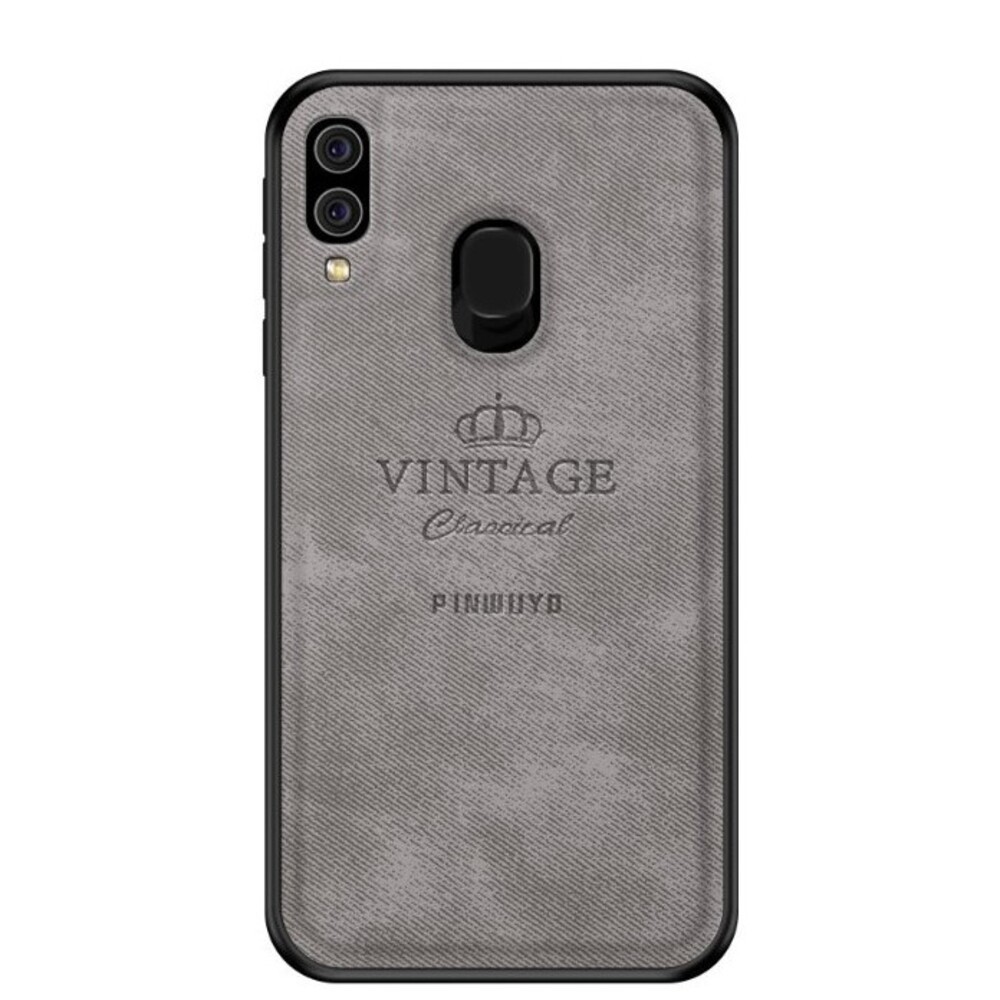 Pinwuyo Samsung Galaxy A40 Shockproof Waterproof Θήκη Σιλικόνης - Grey