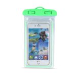 Αδιάβροχη Θήκη Universal 5,0” έως 6,5" XL Waterproof GreenGo Διαφανές - Πράσινη