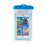 Αδιάβροχη Θήκη Universal 5,0” έως 6,5" XL Waterproof GreenGo Διαφανές - Μπλε