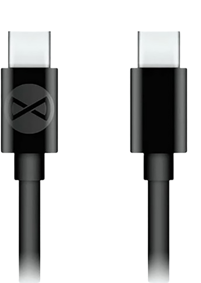 Forever USB-C to USB-C 60W 1m Μαύρο