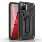 Θήκη iPhone 11 Pro Max Με Σταντ Shockproof TPU + PC Protective Case with Holder Black