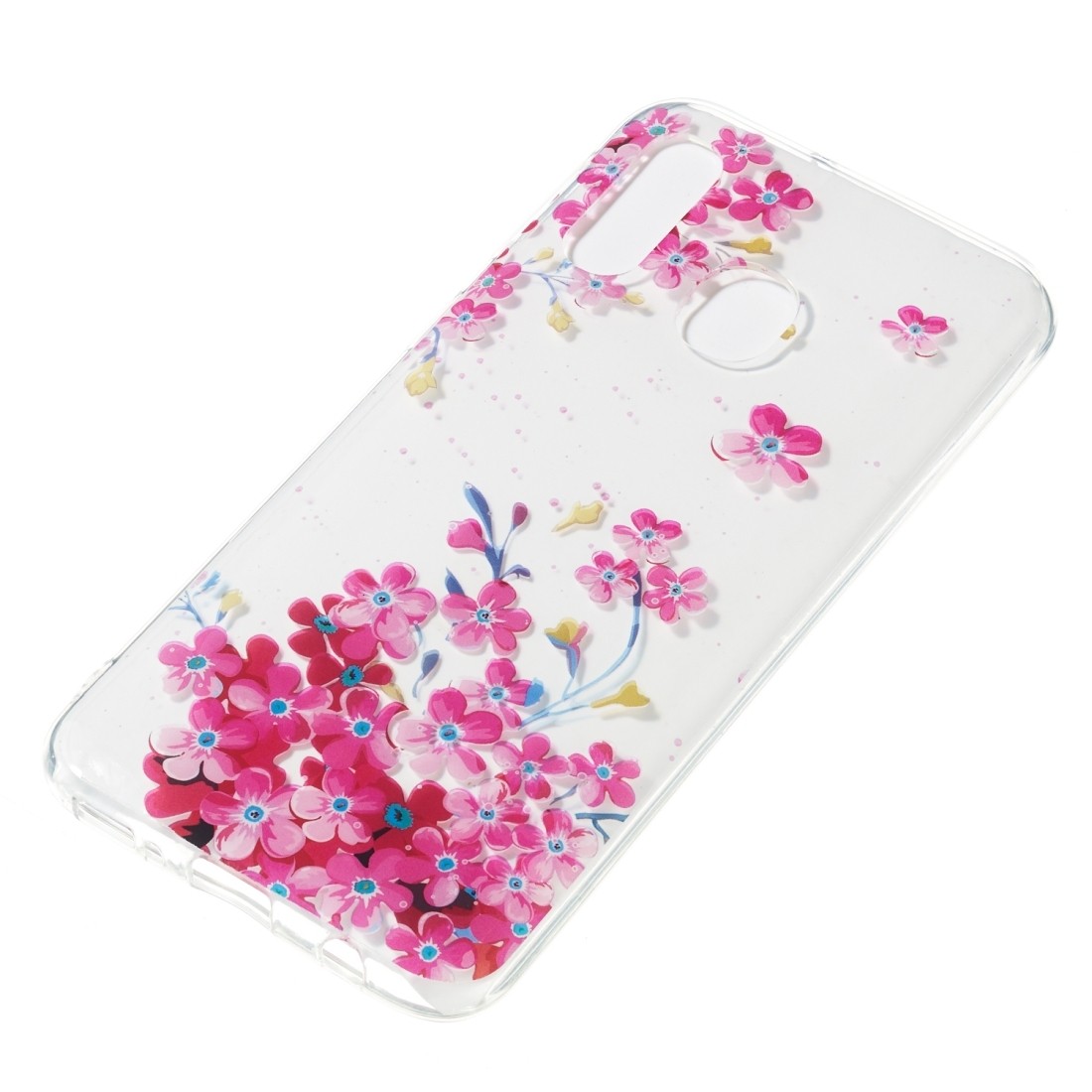 Θήκη Σιλικόνης Samsung Galaxy A40 Ανθισμένη Αμυγδαλιά Silicone Case