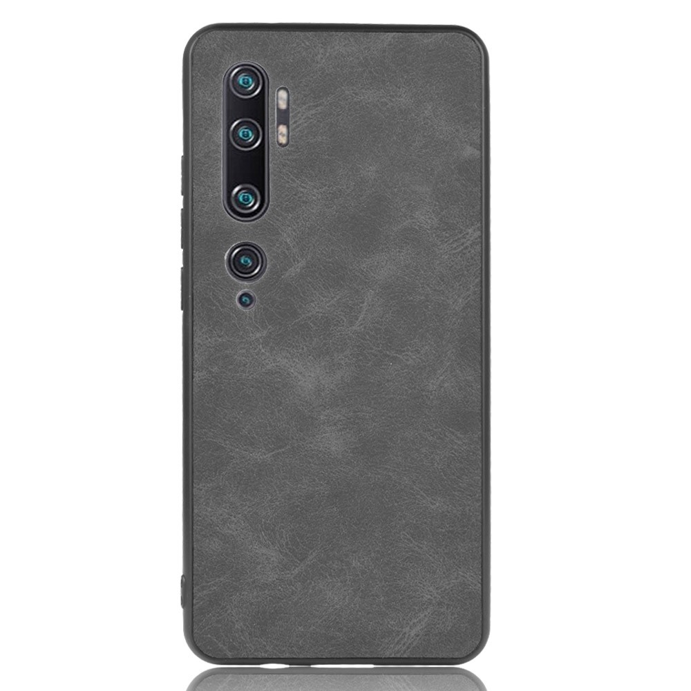 Θήκη Xiaomi Mi Note 10 / 10 Pro Σιλικόνης Ανθρακί Shockproof Sheep Skin PC + PU + TPU Case Dark Grey