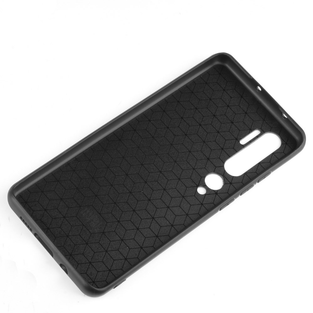 Θήκη Xiaomi Mi Note 10 / 10 Pro Σιλικόνης Ανθρακί Shockproof Sheep Skin PC + PU + TPU Case Dark Grey