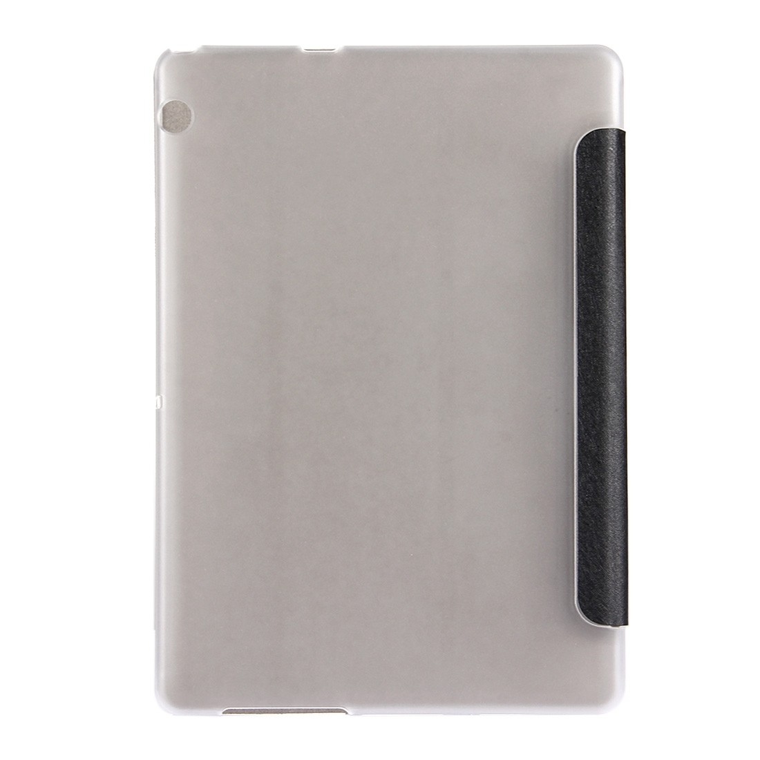 Θήκη Tablet Huawei Mediapad T3 9.6'' Μαύρη Ημιδιάφανη Silk Texture Horizontal Flip Leather Case with 3-folding Holder Black