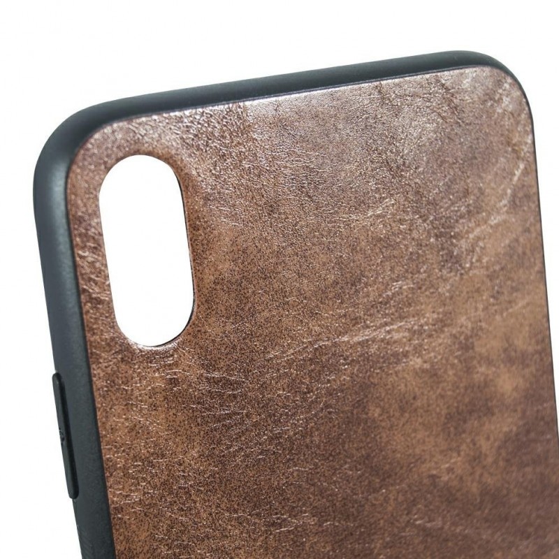 Θήκη Samsung Galaxy A51 4G Καφέ PU + TPU Back Cover Brown