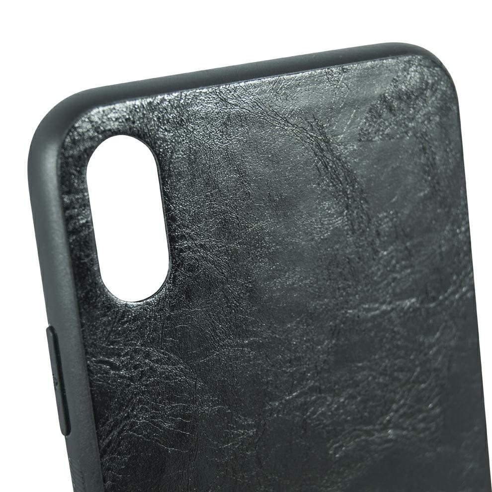 Θήκη Samsung Galaxy A71 Μαύρη PU + TPU Back Cover Black