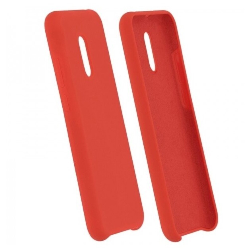 Vennus Xiaomi Redmi 8A Real Smooth Θήκη Σιλικόνης - Red