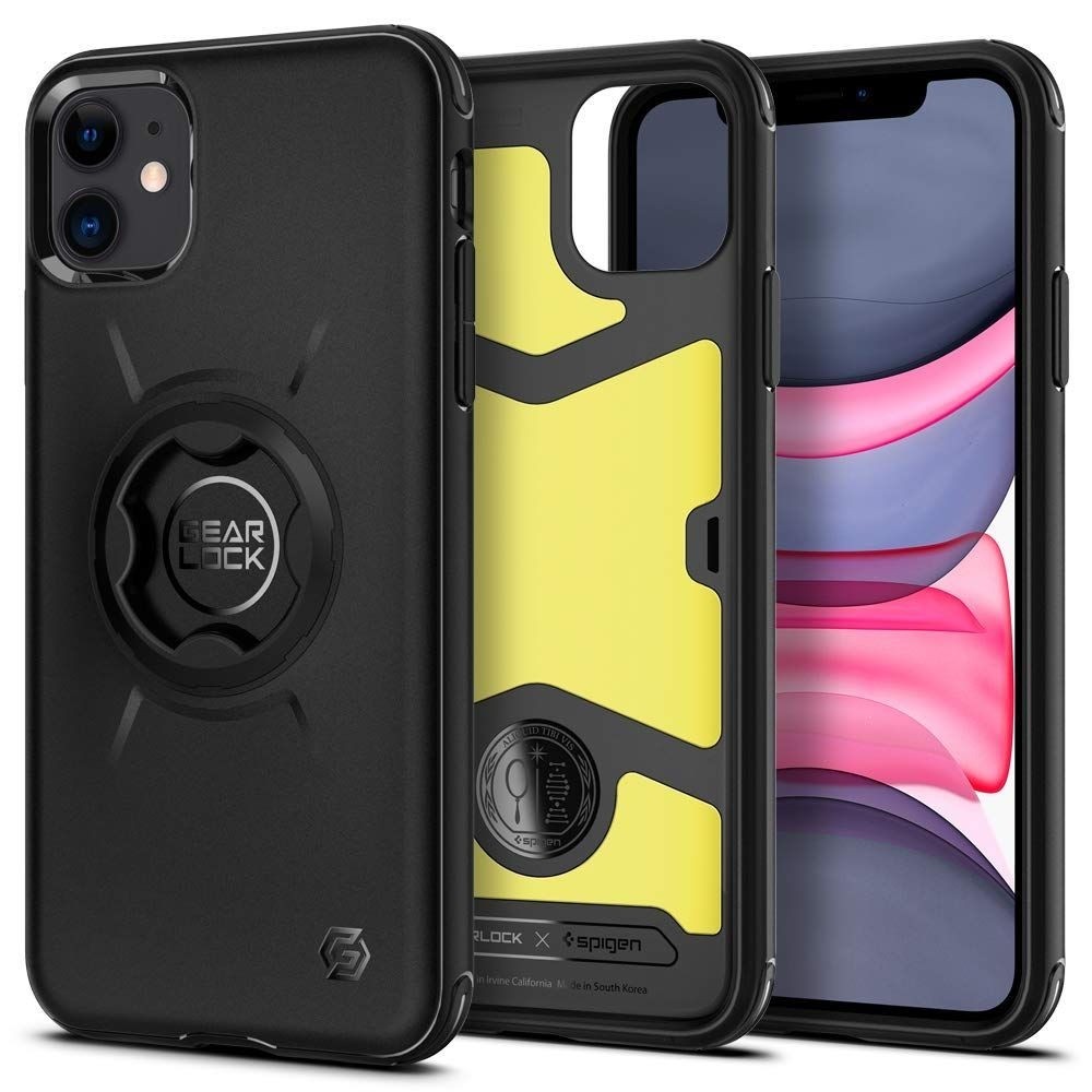 Θήκη iPhone 11 Μαύρη Spigen Gearlock GCF112 Bike Mount Case Black (ACS00279)