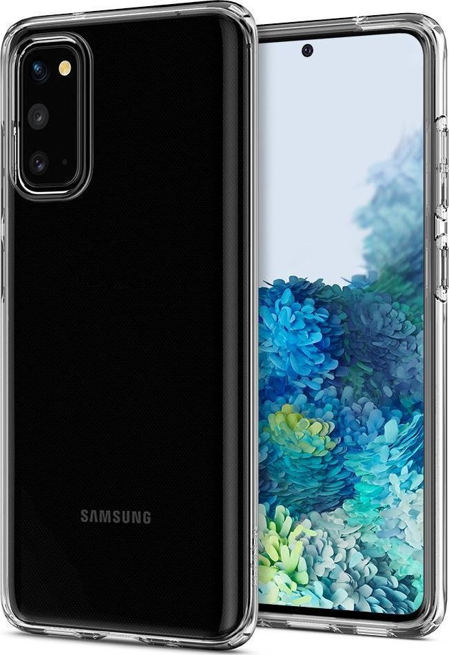 Θήκη Samsung Galaxy S20 Διάφανη Spigen Liquid Crystal Back Cover Crystal Clear ACS00789