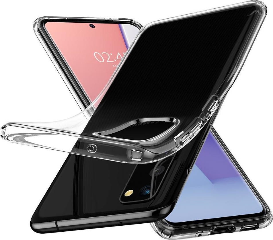Θήκη Samsung Galaxy S20 Διάφανη Spigen Liquid Crystal Back Cover Crystal Clear ACS00789