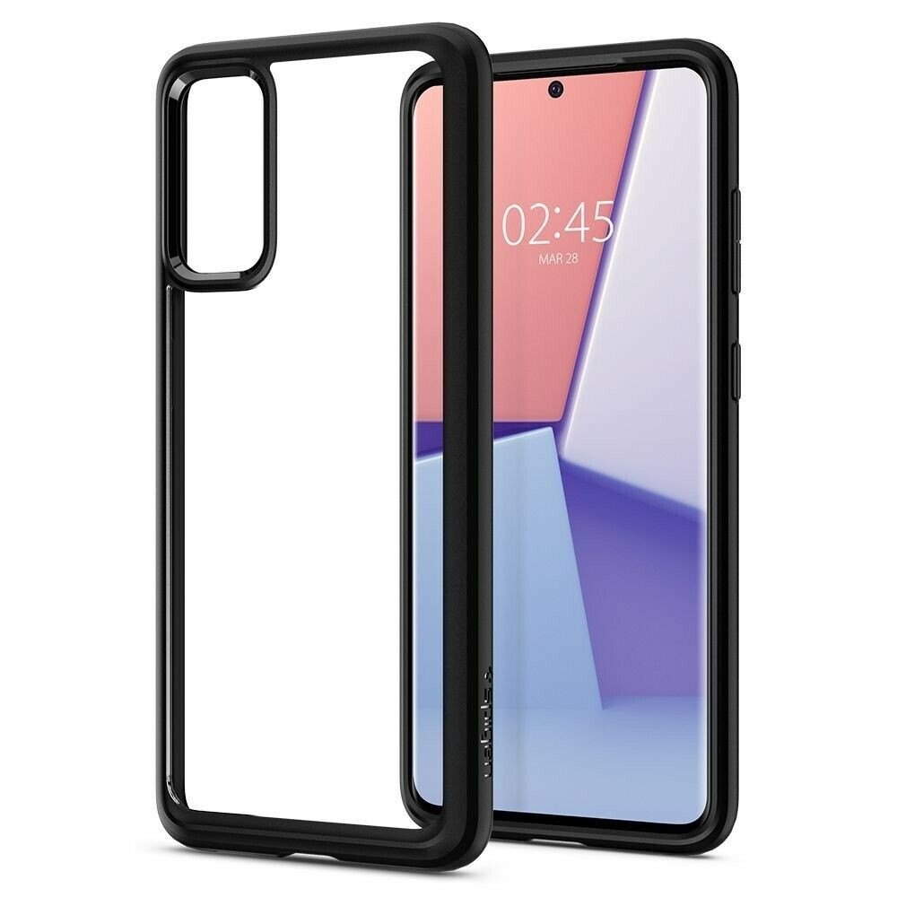 Θήκη Samsung Galaxy S20 Spigen Ultra Hybrid Back Cover Matte Black ACS00793