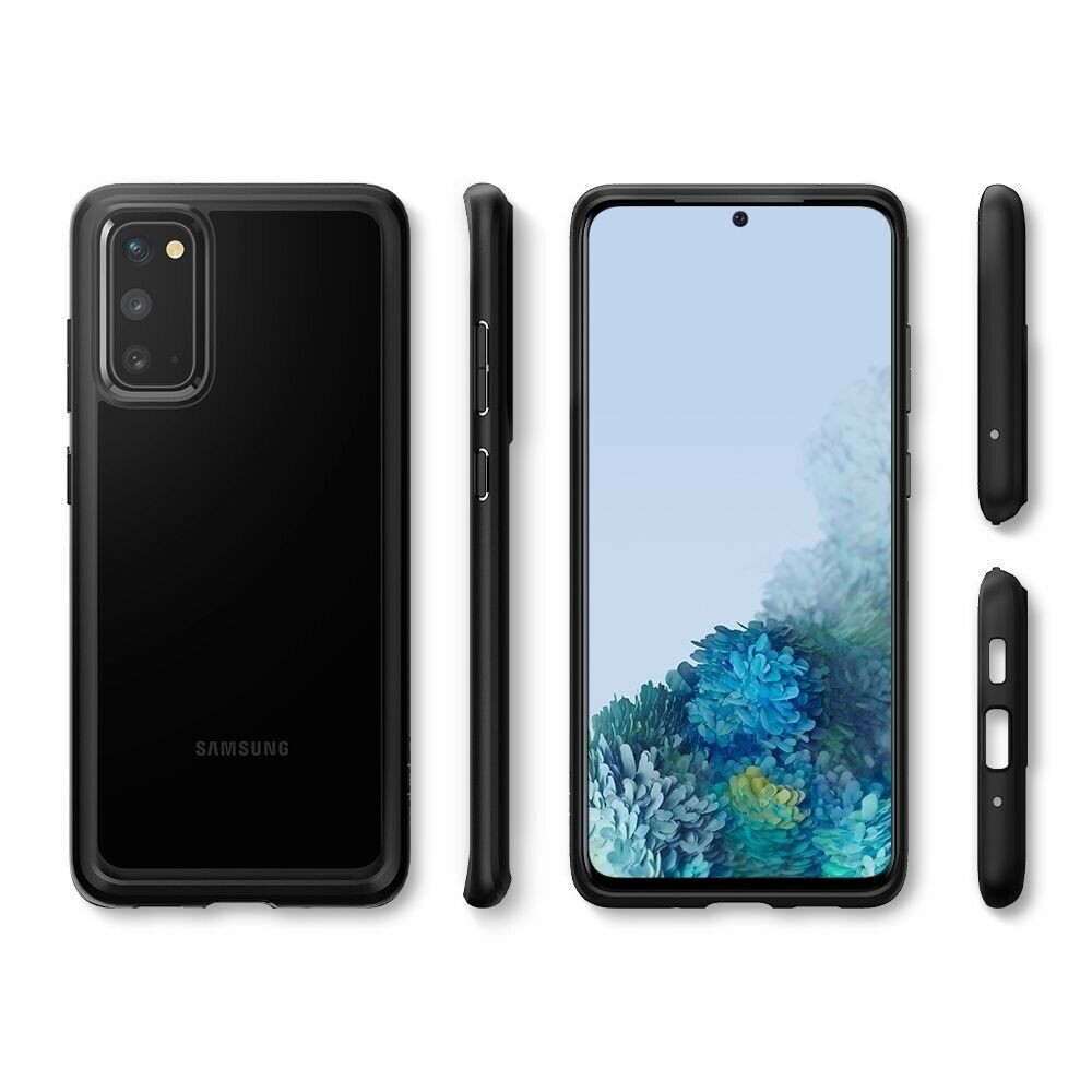 Θήκη Samsung Galaxy S20 Spigen Ultra Hybrid Back Cover Matte Black ACS00793