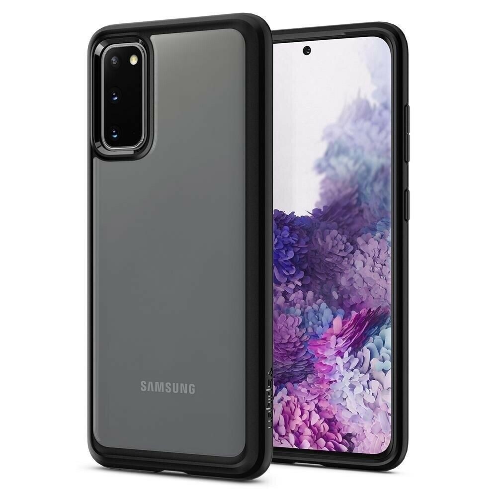 Θήκη Samsung Galaxy S20 Spigen Ultra Hybrid Back Cover Matte Black ACS00793