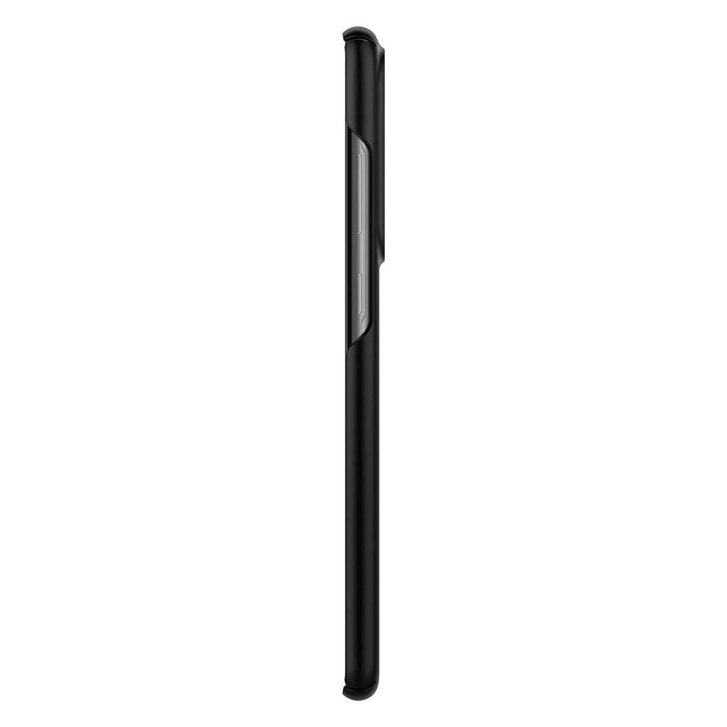 Θήκη Samsung Galaxy S20 Ultra Μαύρη Spigen Thin Fit Back Cover Black ACS00708