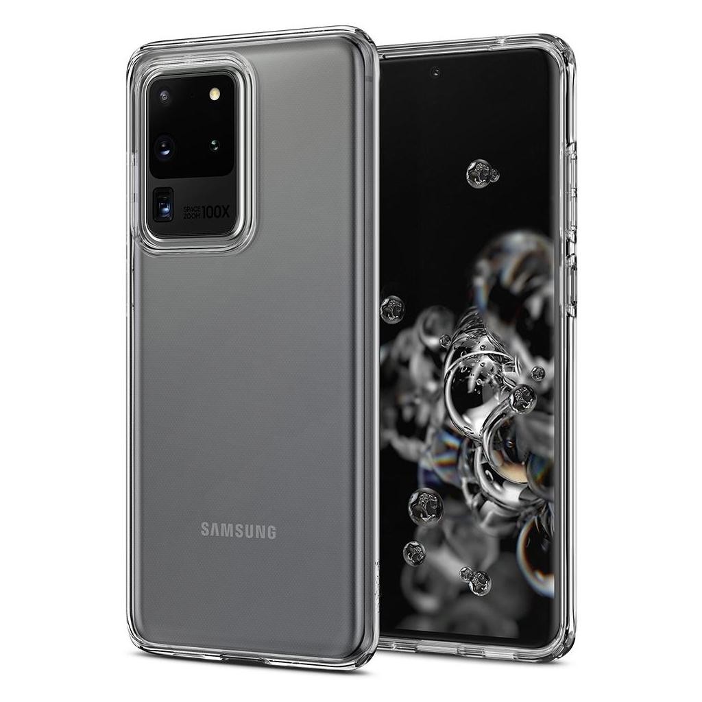 Θήκη Samsung Galaxy S20 Ultra Spigen Liquid Crystal Back Cover Crystal Clear ACS00709