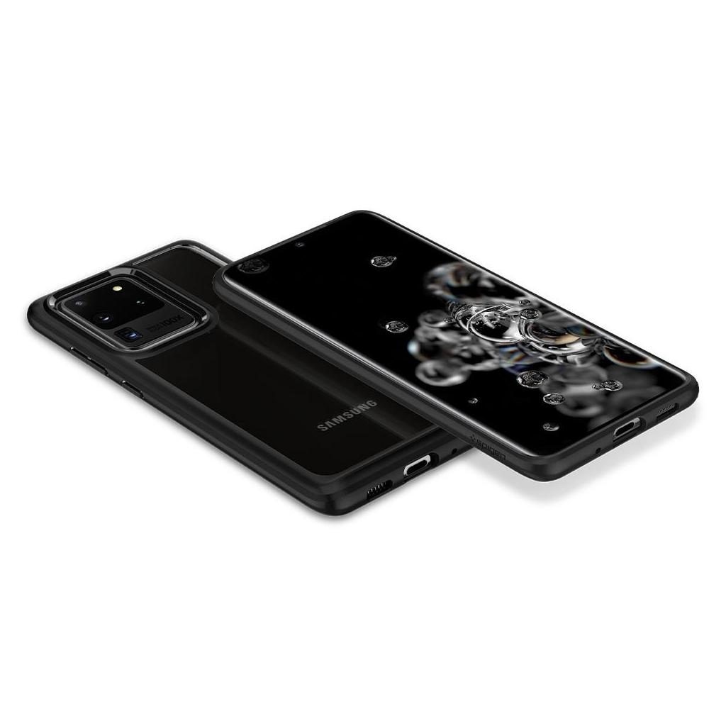 Θήκη Samsung Galaxy S20 Ultra Διάφανη Spigen Ultra Hybrid Back Cover Crystal Clear ACS00713