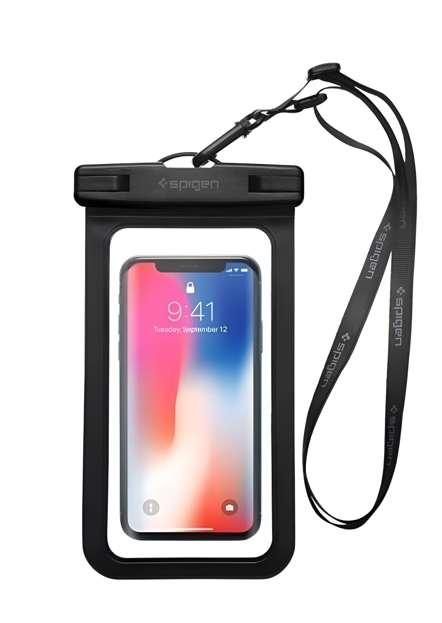 Αδιάβροχη Θήκη Spigen Velo A600 000EM21018 για Κινητά έως 6'' Universal Waterproof Case Black