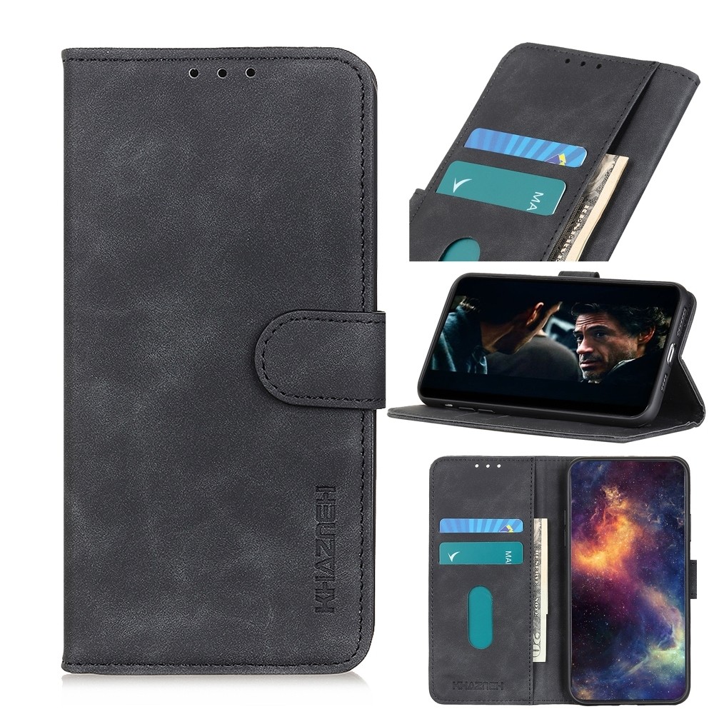 Θήκη Samsung Galaxy S20 Ultra Βιβλίο Μαύρο Retro Texture PU + TPU Horizontal Flip Case with Holder & Card Slots & Wallet Black