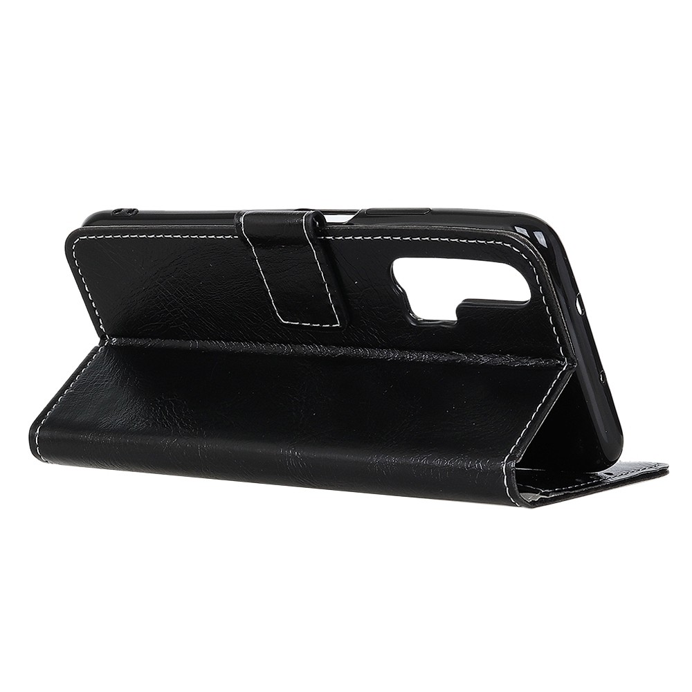 Θήκη Samsung Galaxy S20 Βιβλίο Μαύρο Retro Crazy Horse Texture Horizontal Flip Case Black