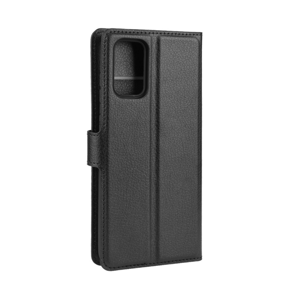 Θήκη Samsung Galaxy S20 Βιβλίο Μαύρο Litchi Texture Horizontal Flip Protective Case with Holder & Card Slots & Wallet Black