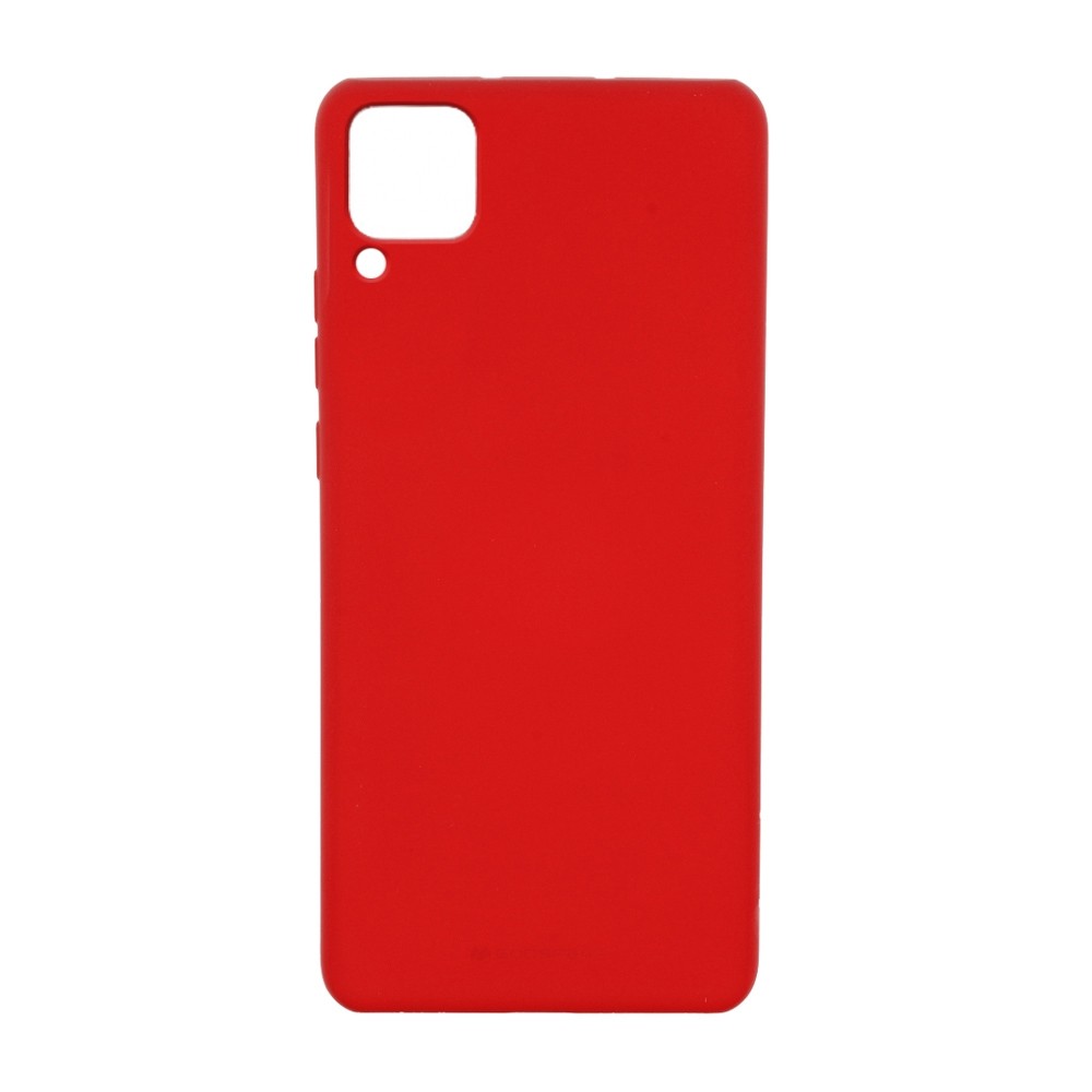 Θήκη Huawei P40 Lite Σιλικόνης Κόκκινη Goospery Soft Feeling Silicone Case Red