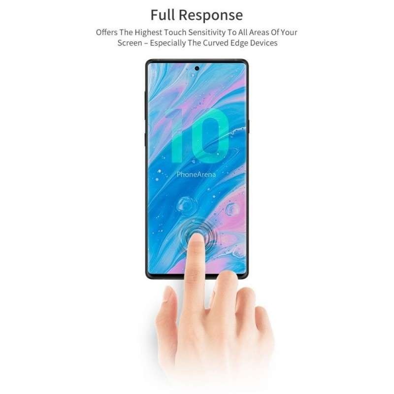 T-MAX UV GLASS Γυαλί προστασίας Case Friendly Fullcover 3D FULL CURVED 0.3MM για Samsung Galaxy S20 ULTRA 2020 - ΔΙΑΦΑΝΟ