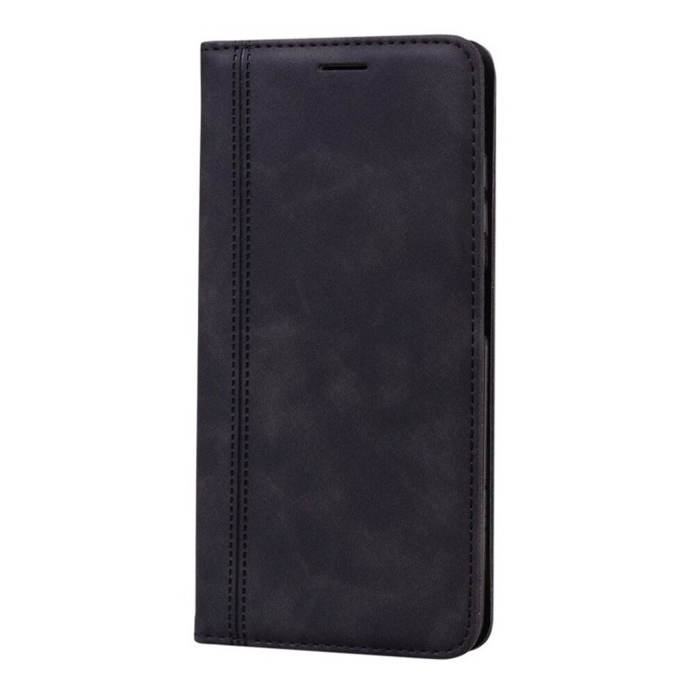 Tel1 Samsung Galaxy M31 Frosted Magnetic Horizontal Flip Θήκη Βιβλίο - Black