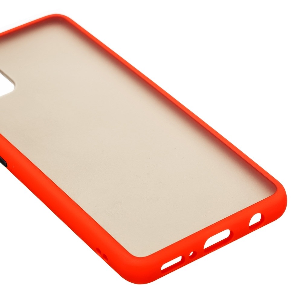 Θήκη Samsung Galaxy A41 Κόκκινη Skin Hand Feeling Series Shockproof Frosted PC+ TPU Protective Case Red