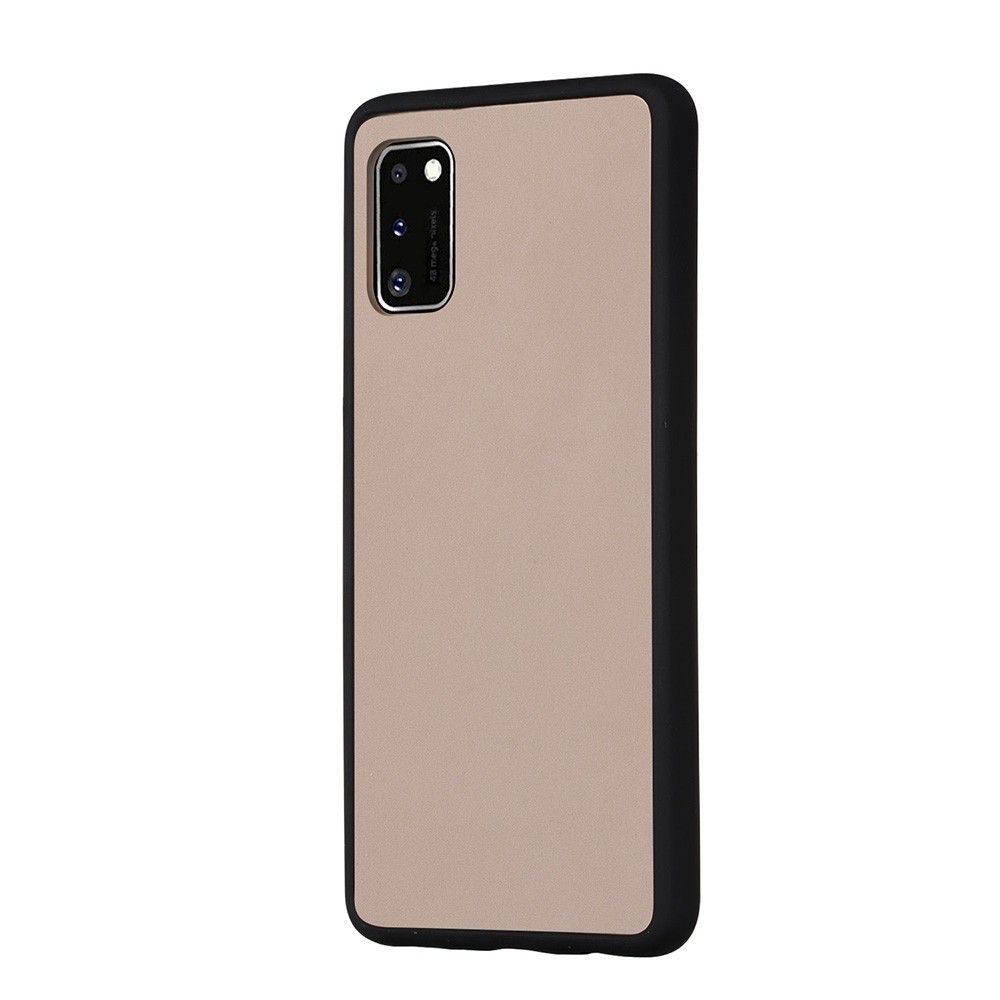 Θήκη Samsung Galaxy A41 Μαύρη Skin Hand Feeling Series Shockproof Frosted PC+ TPU Protective Case Black