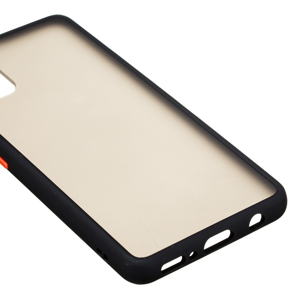 Θήκη Samsung Galaxy A41 Μαύρη Skin Hand Feeling Series Shockproof Frosted PC+ TPU Protective Case Black