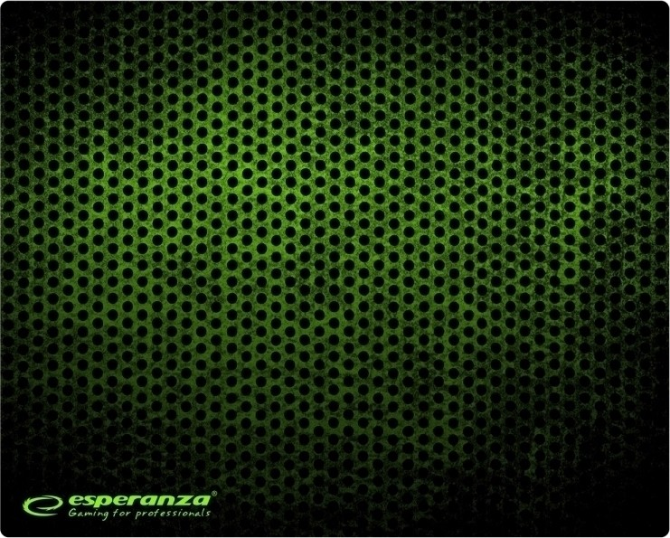Esperanza Mini Gaming Mousepad GRUNGE EGP101G Green (5901299927953)