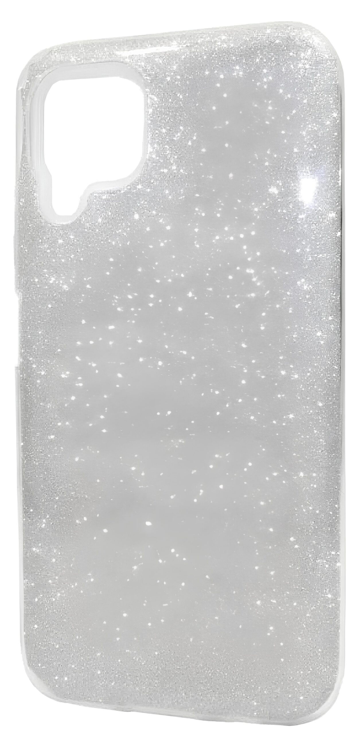 Forcell Huawei P40 Lite Shining Θήκη Σιλικόνης - Silver