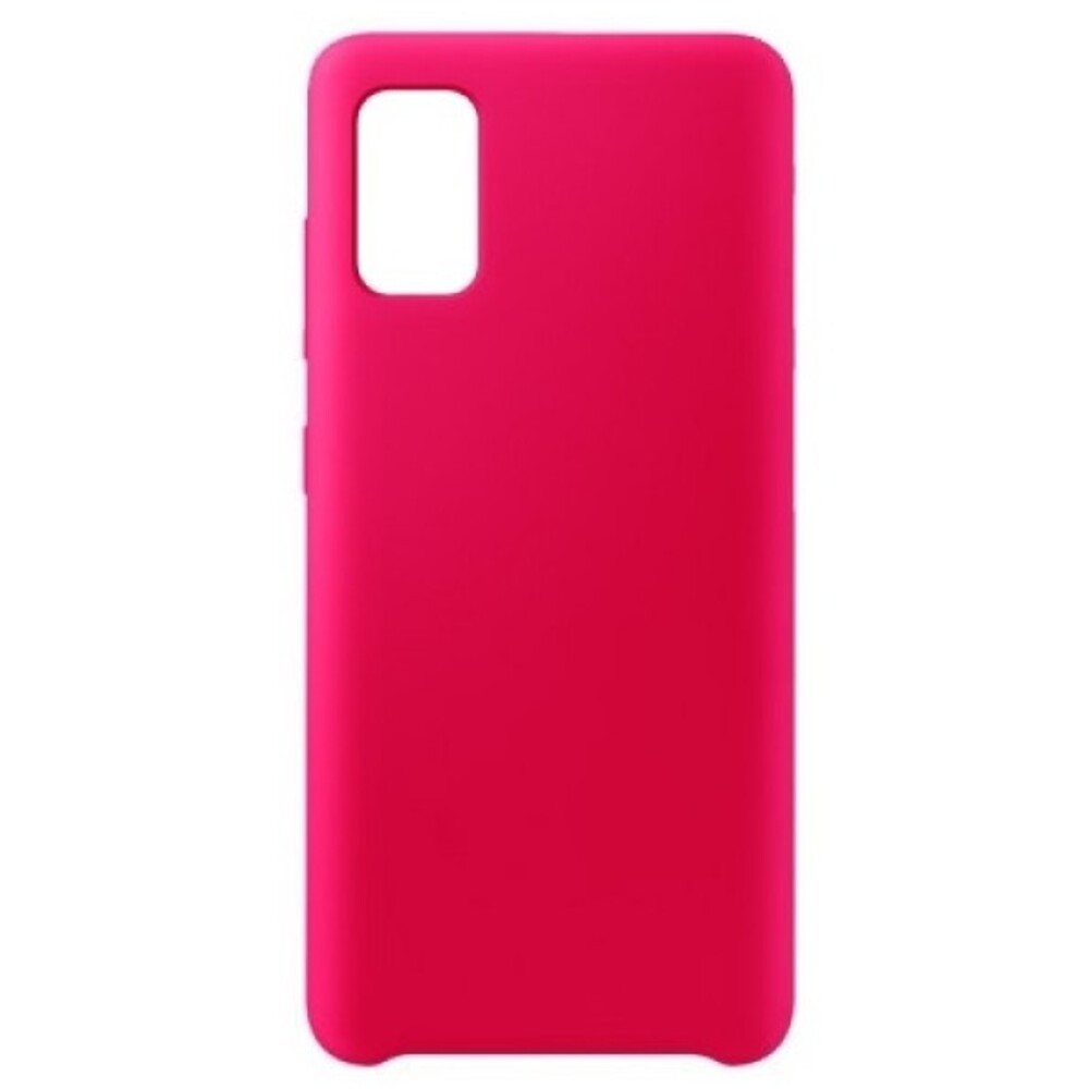 Vennus Samsung Galaxy A41 Real Smooth Θήκη Σιλικόνης - Fuchsia