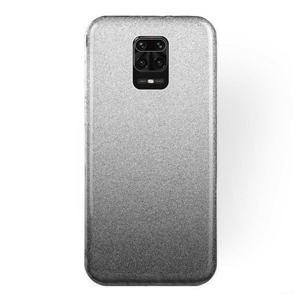 Forcell Xiaomi Redmi Note 9S / 9 Pro / 9 Pro Max Bling Θήκη Σιλικόνης - Black