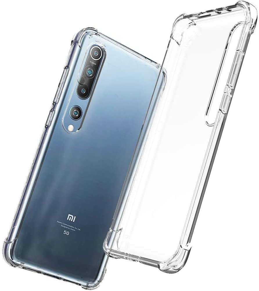 Θήκη Xiaomi Mi 10 / Mi 10 Pro Σιλικόνης Διάφανη TPU Anti Shock Silicone Case 0.5mm Transparent