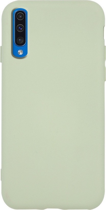 Θήκη Samsung Galaxy A70 Σιλικόνης Πράσινη Slim Fit Liquid Silicone Case Green