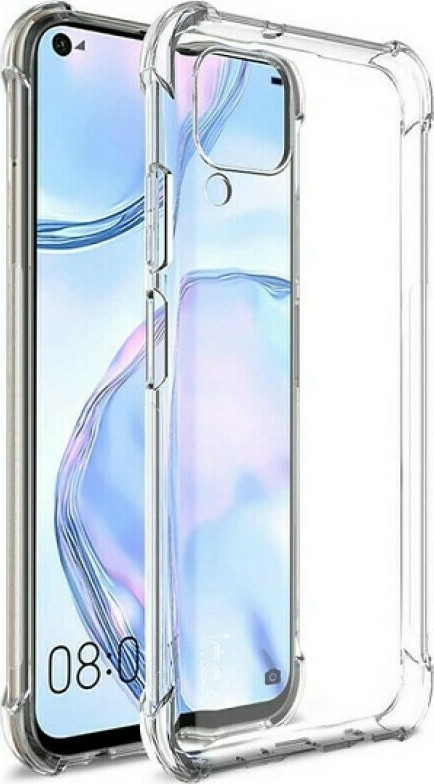Θήκη Huawei P40 Lite Σιλικόνης Διάφανη TPU Anti Shock Silicone Case 0.5mm Transparent