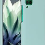 Θήκη Huawei P40 Lite Σιλικόνης Τιρκουάζ Vennus Real Smooth Silicone Case Turquoise (5900217348139)