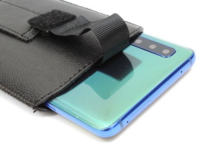 Universal Θήκη Πουγκί Μαύρη για Κινητά έως 5.5'' Case Slim Up Mono 5XL Black